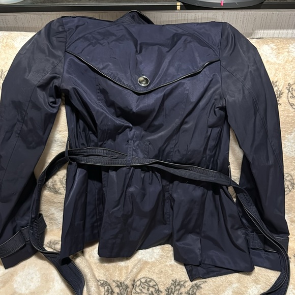 NWOT Black Rivet All Weather Coat - Picture 3 of 3